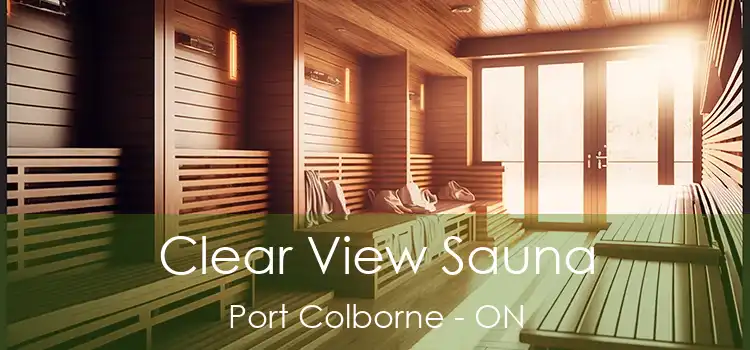  Clear View Sauna Port Colborne - ON